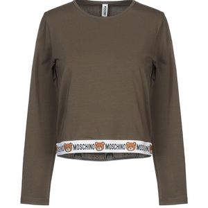 Green Moschino shirt